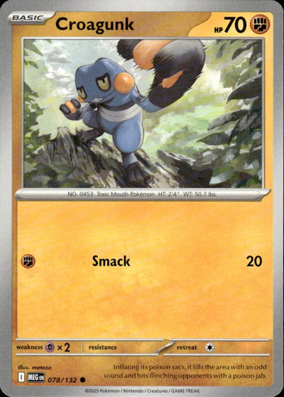 Croagunk | Mega Evolution #78 [Normal]