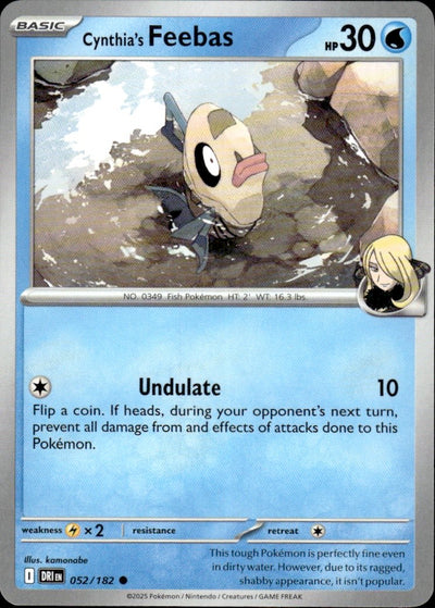 Cynthia's Feebas | Destined Rivals #52 [Normal]
