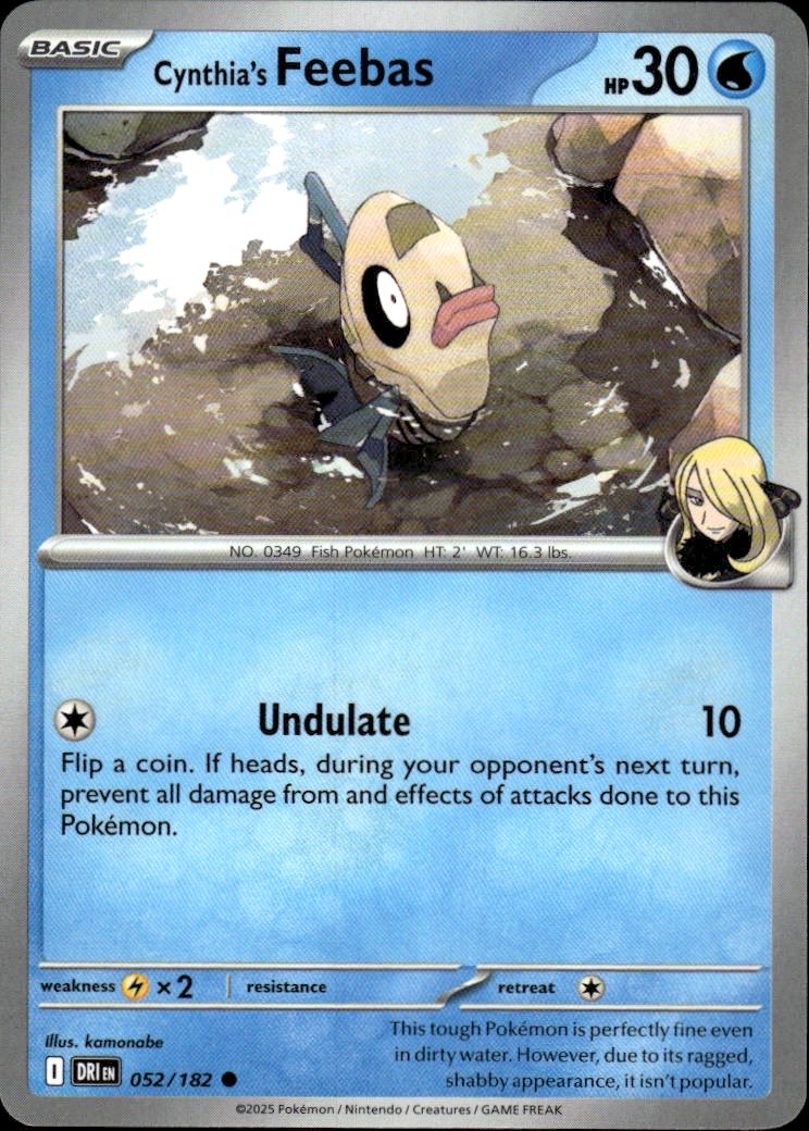 Cynthia's Feebas | Destined Rivals #52 [Normal]