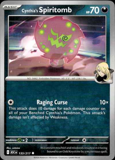 Cynthia's Spiritomb | Destined Rivals #129 [Normal]