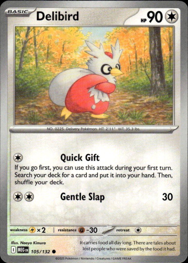 Delibird | Mega Evolution #105 [Normal]