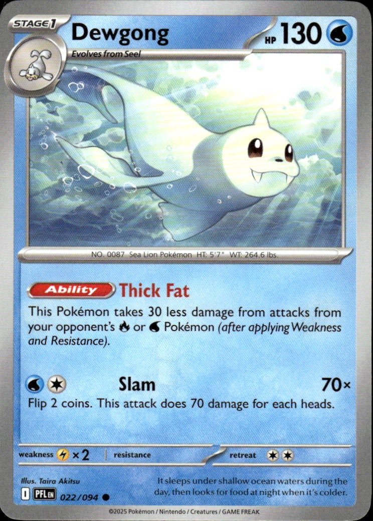 Dewgong | Phantasmal Flames #22 [Normal]