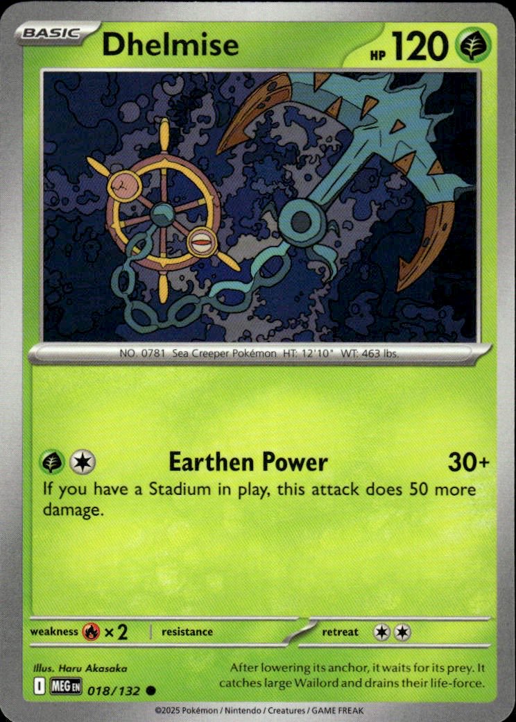 Dhelmise | Mega Evolution #18 [Normal]