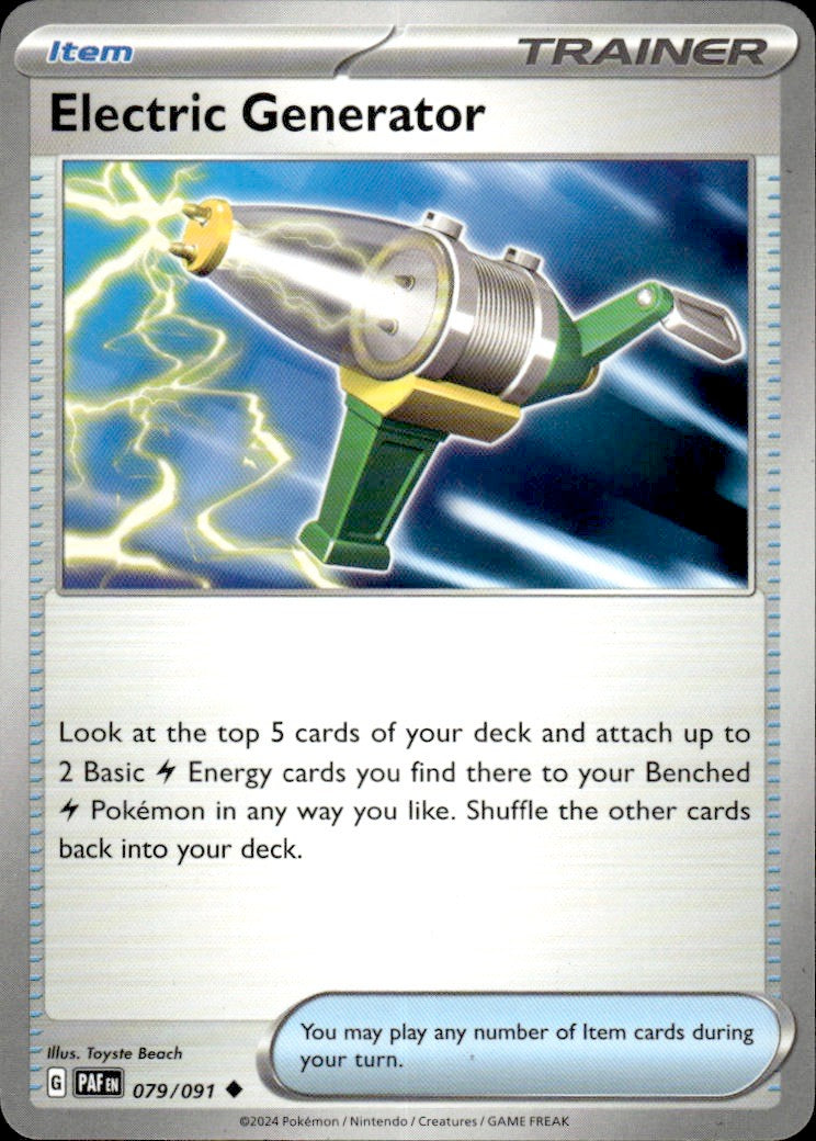 Electric Generator | Paldean Fates #79 [Normal]