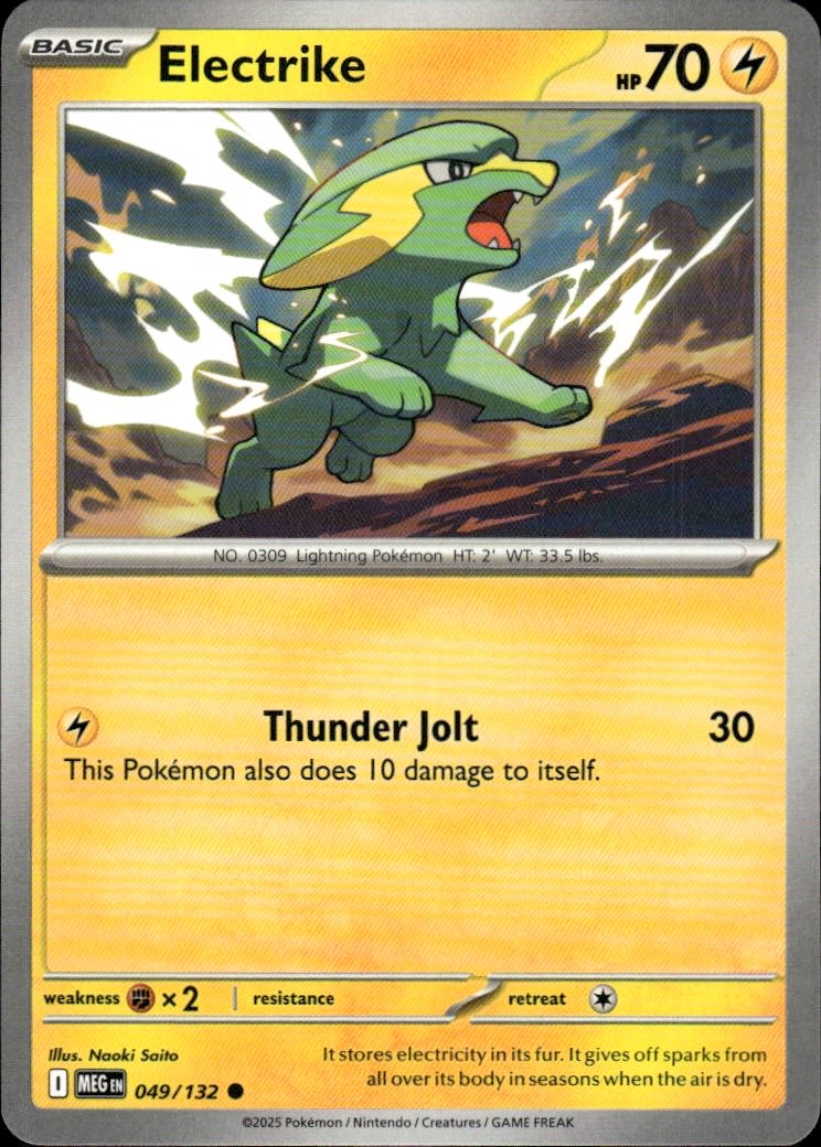 Electrike | Mega Evolution #49 [Normal]