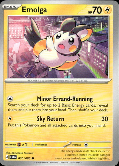 Emolga | Chaos Rising #30 [Normal]
