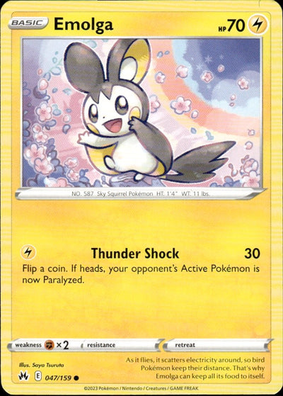 Emolga | Crown Zenith #47 [Normal]