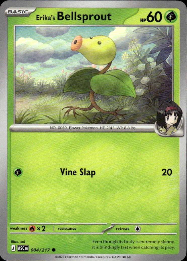 Erika's Bellsprout | Ascended Heroes #4 [Normal]