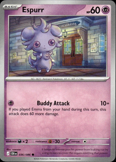 Espurr | Chaos Rising #36 [Normal]
