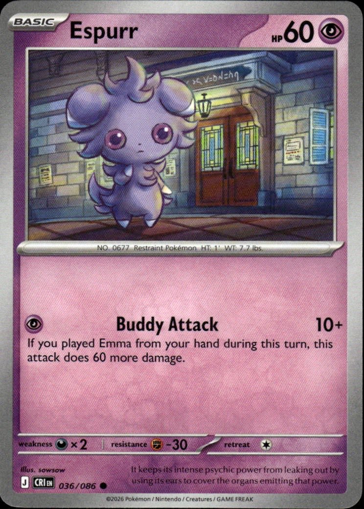Espurr | Chaos Rising #36 [Normal]