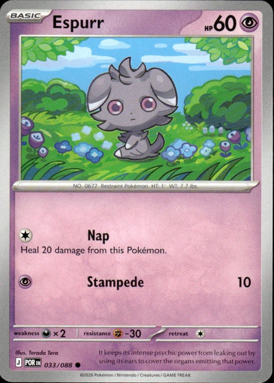 Espurr | Perfect Order #33 [Normal]