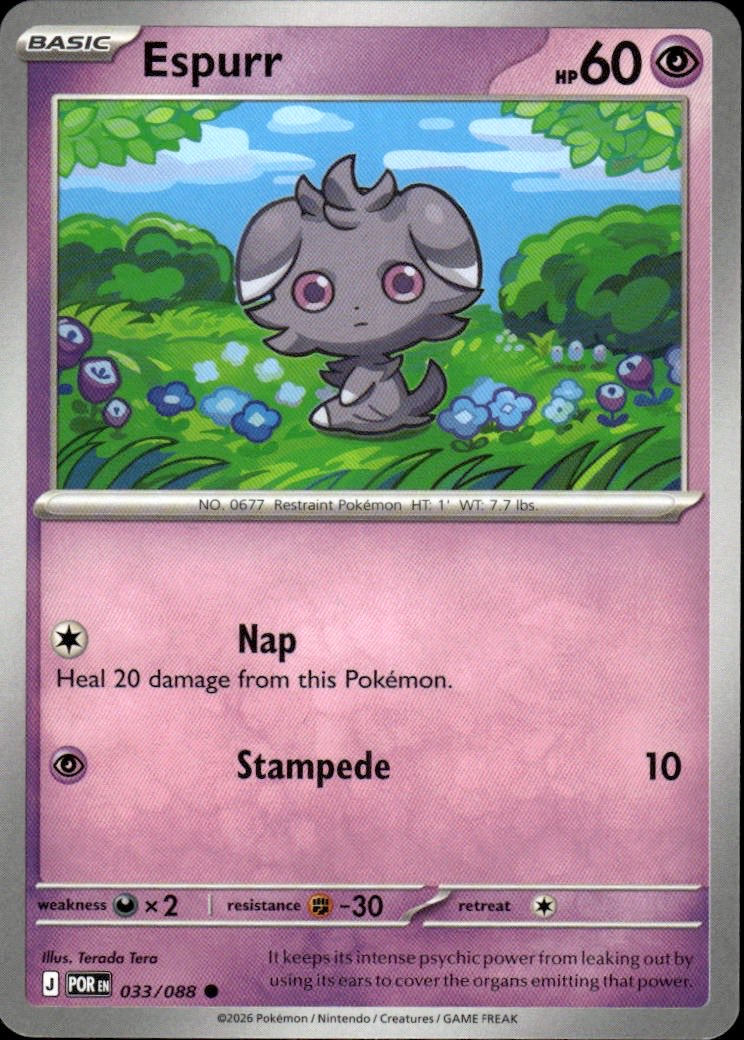 Espurr | Perfect Order #33 [Normal]
