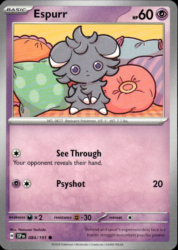 Espurr | Surging Sparks #84 [Normal]