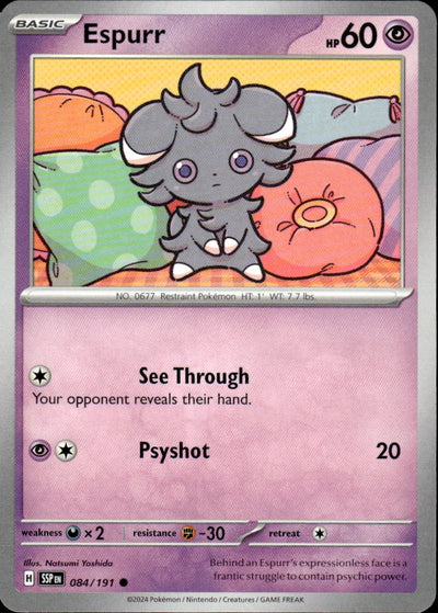 Espurr | Surging Sparks #84 [Normal]