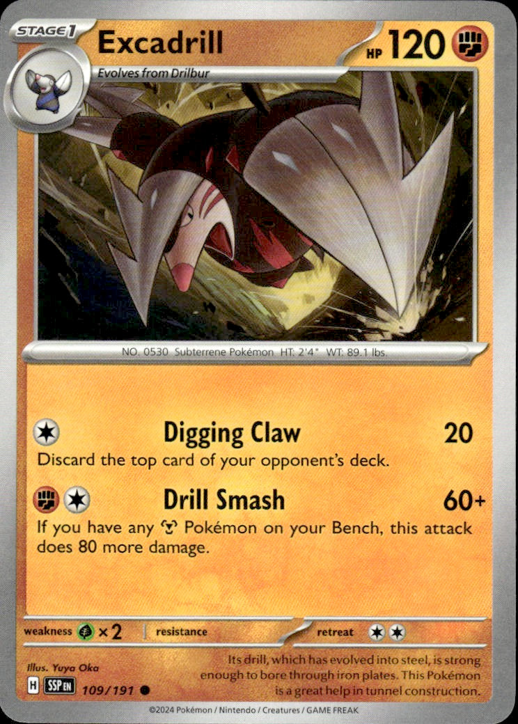 Excadrill | Surging Sparks #109 [Normal]