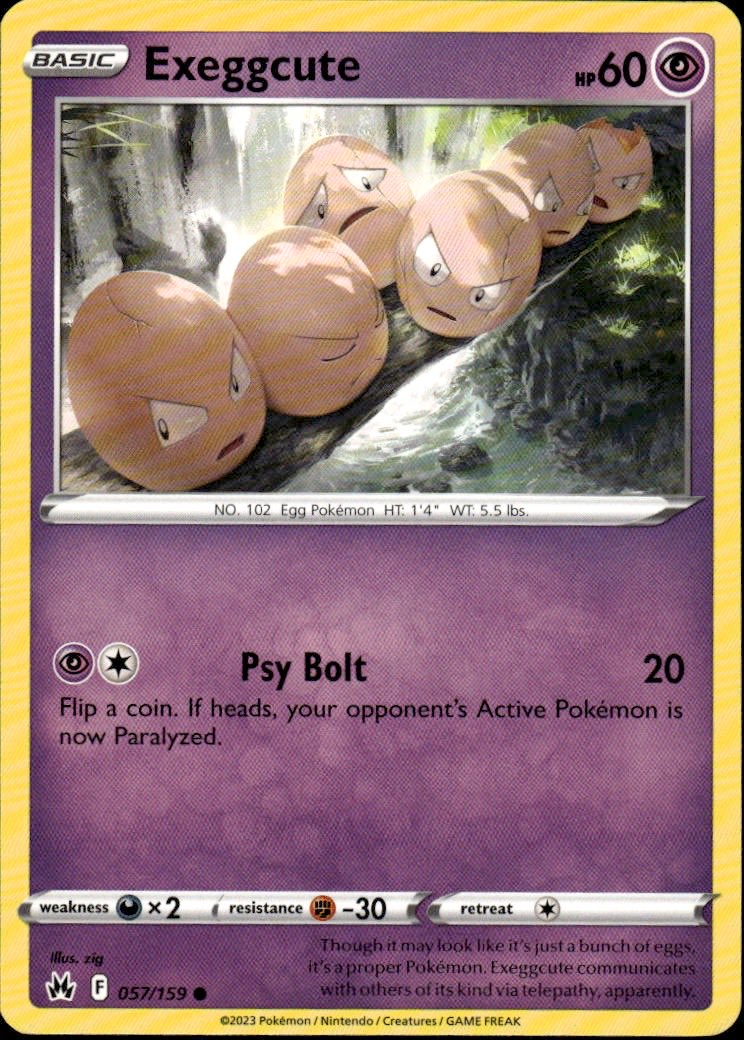 Exeggcute | Crown Zenith #57 [Normal]