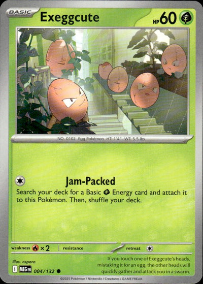 Exeggcute | Mega Evolution #4 [Normal]