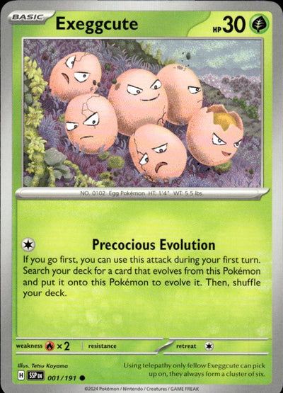Exeggcute | Surging Sparks #1 [Normal]