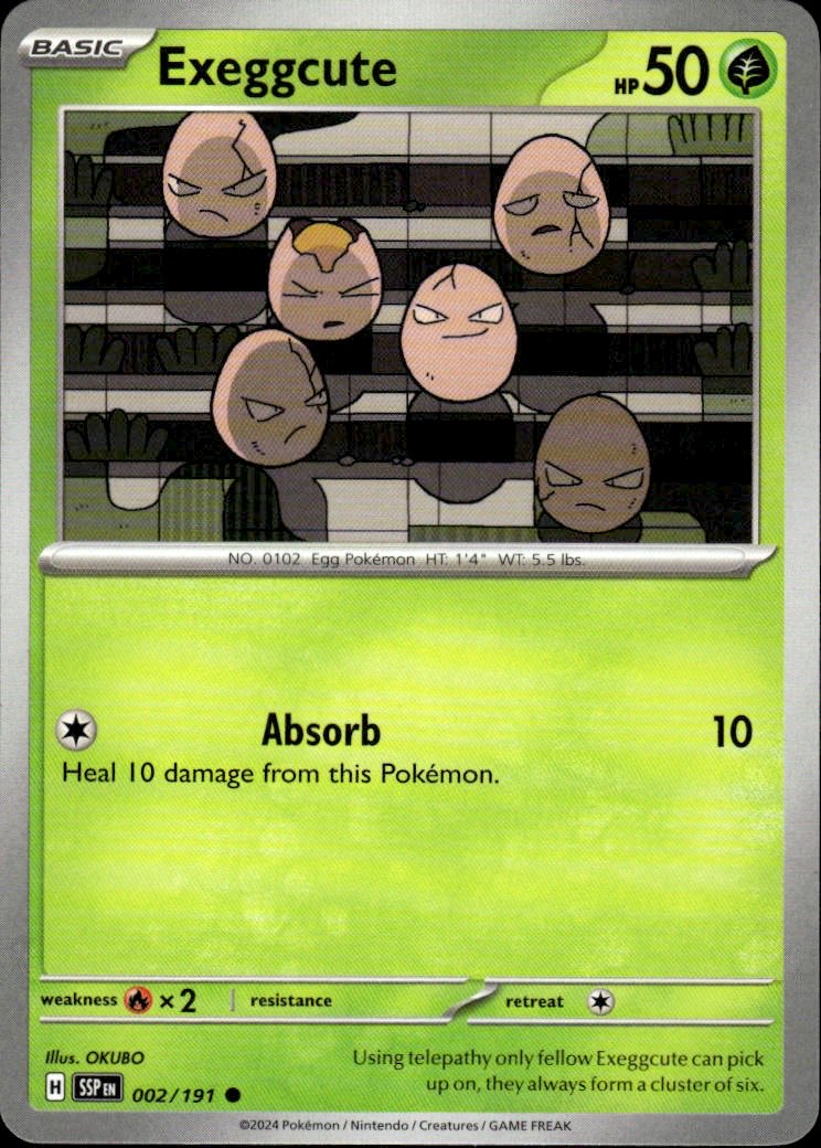 Exeggcute | Surging Sparks #2 [Normal]