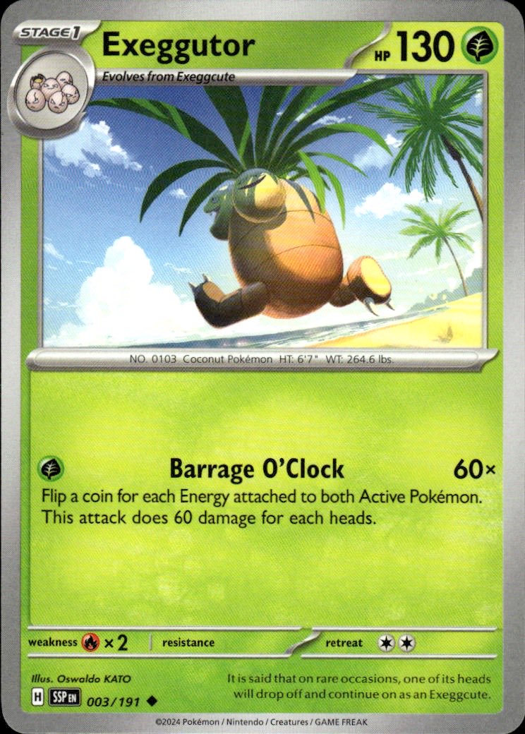 Exeggutor | Surging Sparks #3 [Normal]