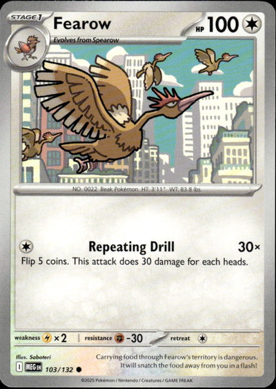 Fearow | Mega Evolution #103 [Normal]