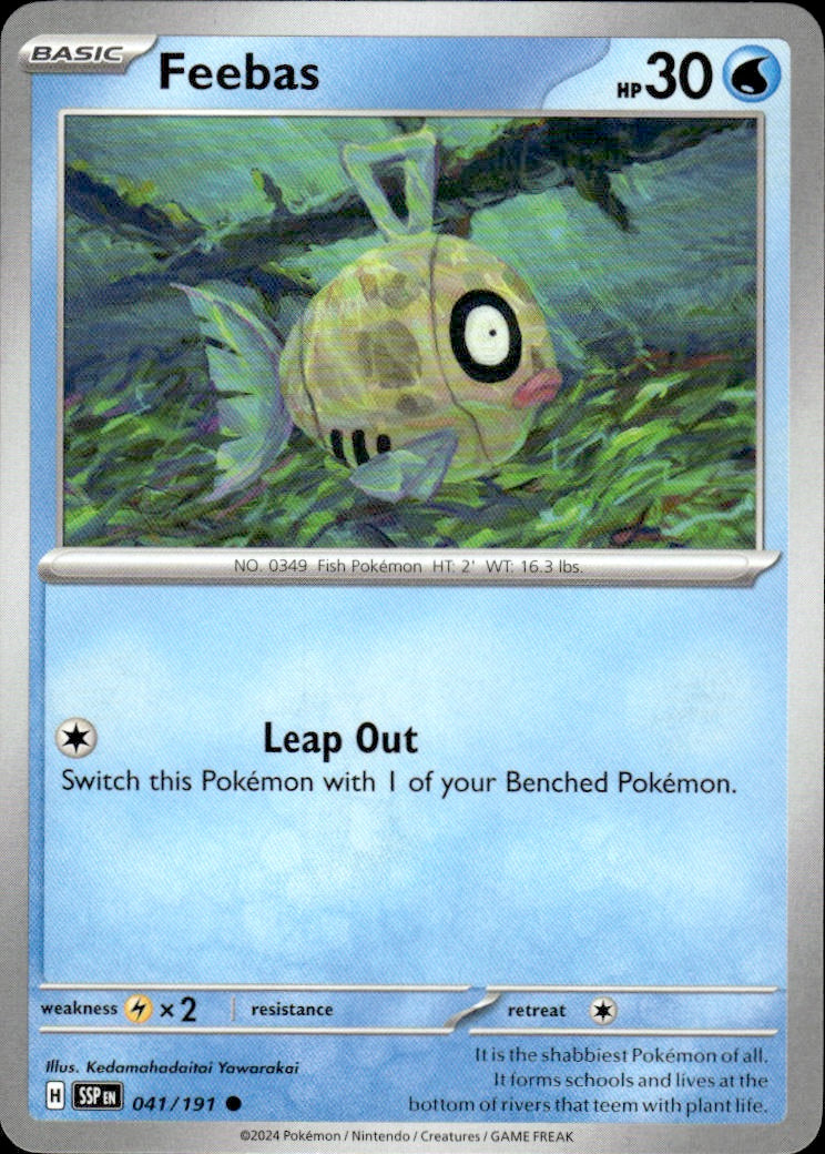 Feebas | Surging Sparks #41 [Normal]