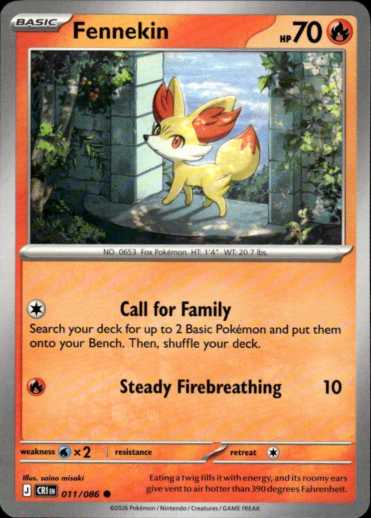 Fennekin | Chaos Rising #11 [Normal]