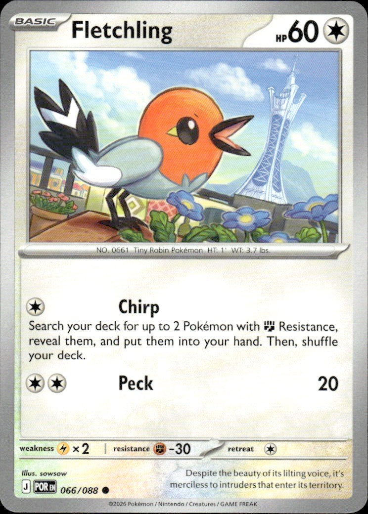 Fletchling | Perfect Order #66 [Normal]