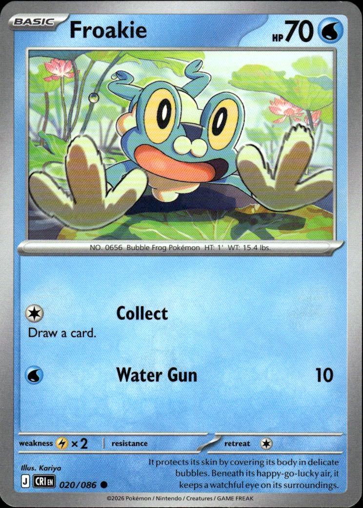 Froakie | Chaos Rising #20 [Normal]