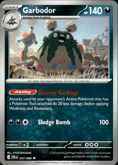 Garbodor | Chaos Rising #57 [Normal]