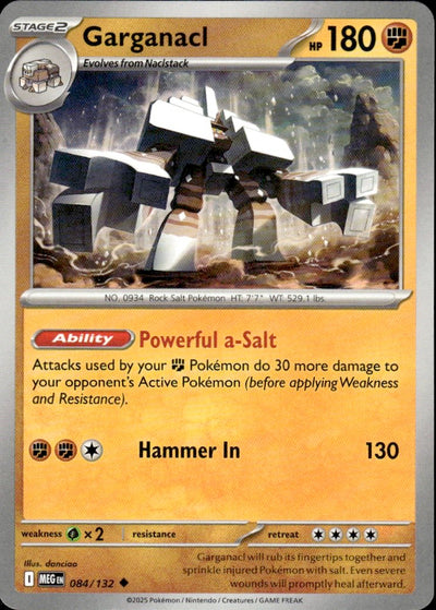 Garganacl | Mega Evolution #84 [Normal]