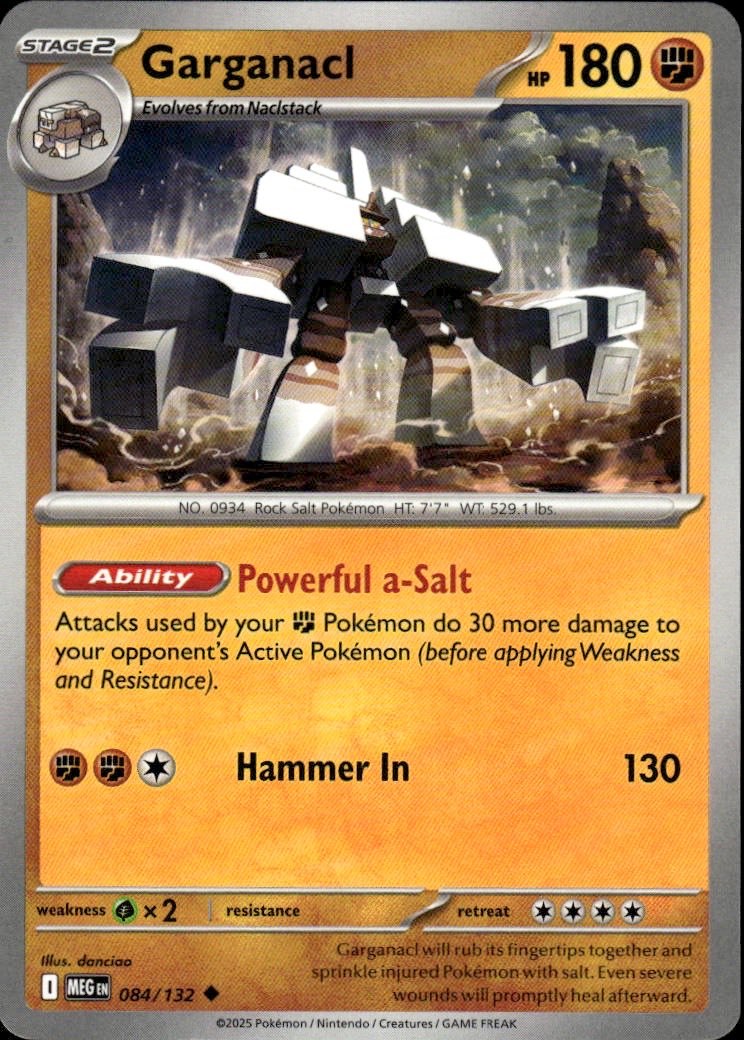 Garganacl | Mega Evolution #84 [Normal]