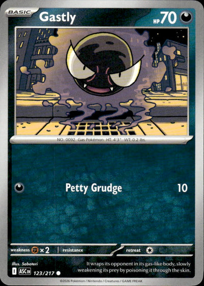 Gastly | Ascended Heroes #123 [Normal]