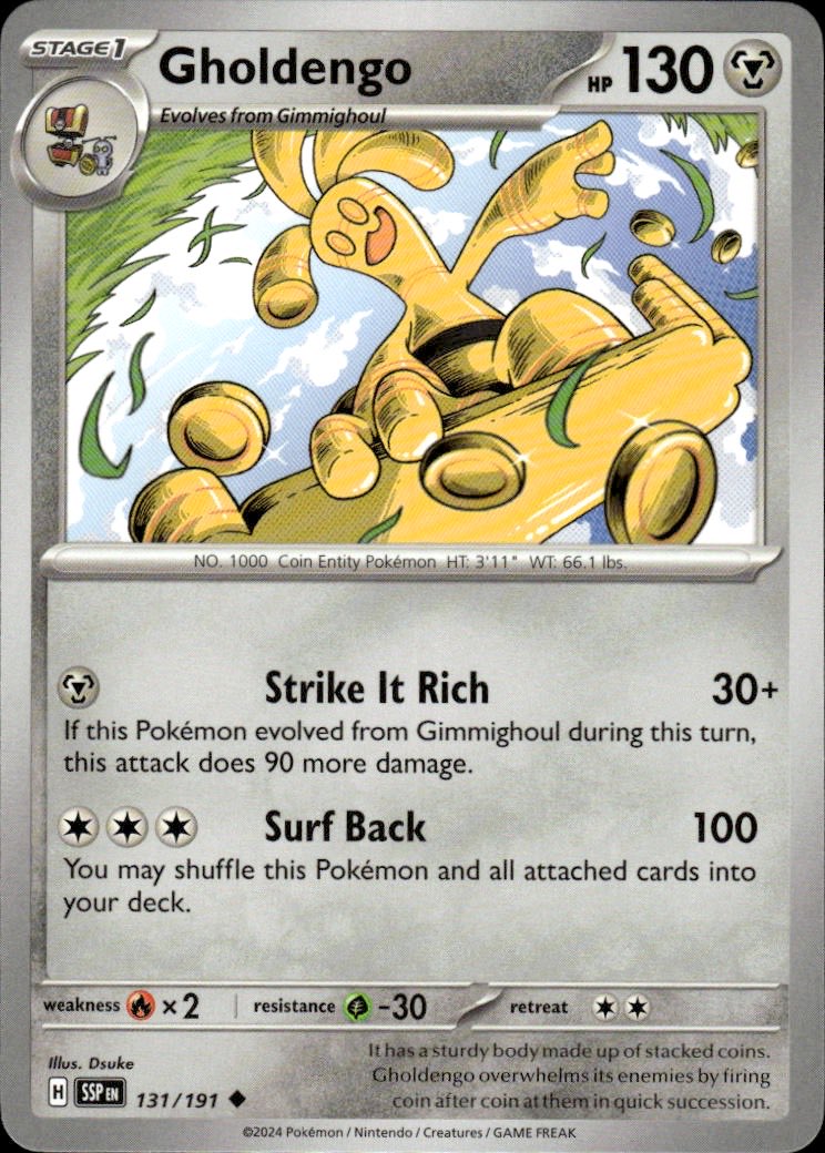 Gholdengo | Surging Sparks #131 [Normal]