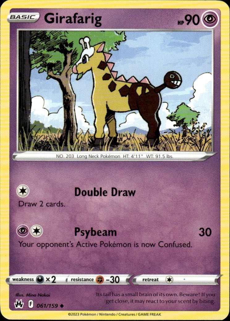 Girafarig | Crown Zenith #61 [Normal]