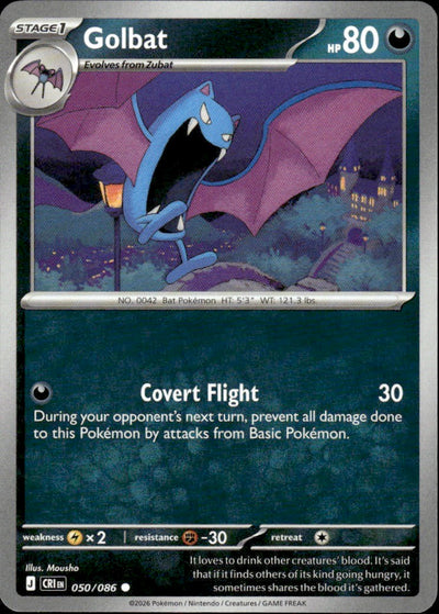 Golbat | Chaos Rising #50 [Normal]