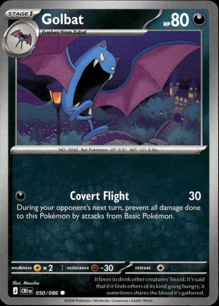 Golbat | Chaos Rising #50 [Normal]