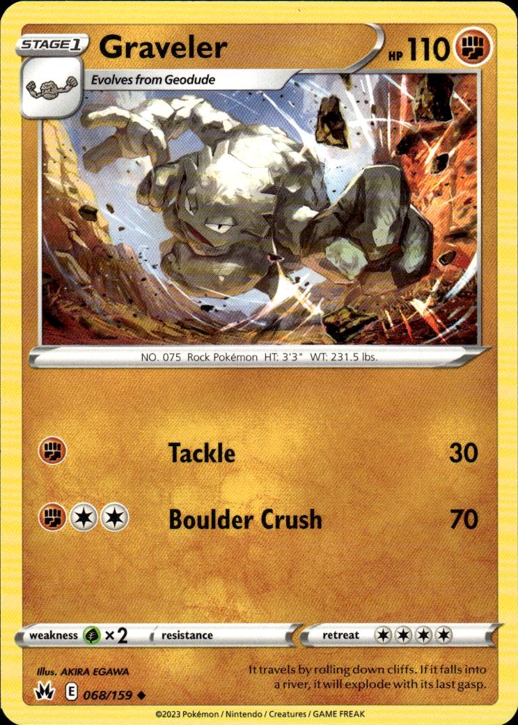 Graveler | Crown Zenith #68 [Normal]