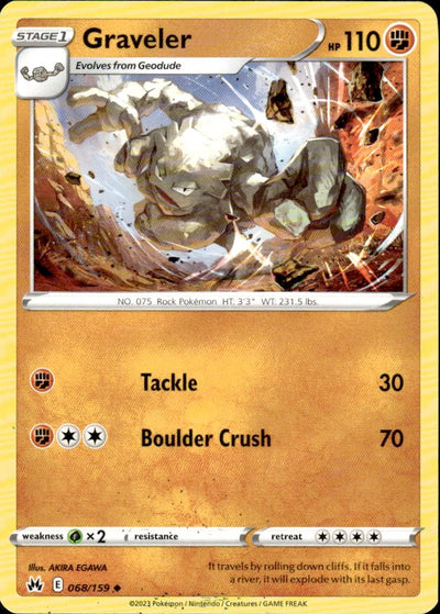 Graveler | Crown Zenith #68 [Normal]