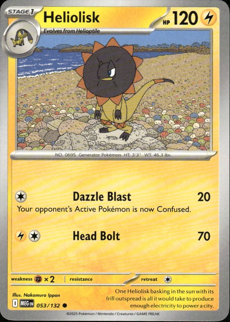 Heliolisk | Mega Evolution #53 [Normal]