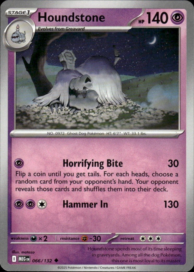 Houndstone | Mega Evolution #66 [Normal]