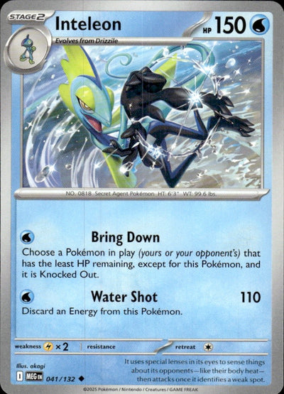 Inteleon | Mega Evolution #41 [Normal]