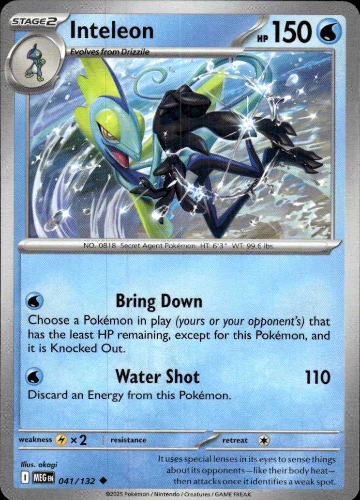 Inteleon | Mega Evolution #41 [Normal]