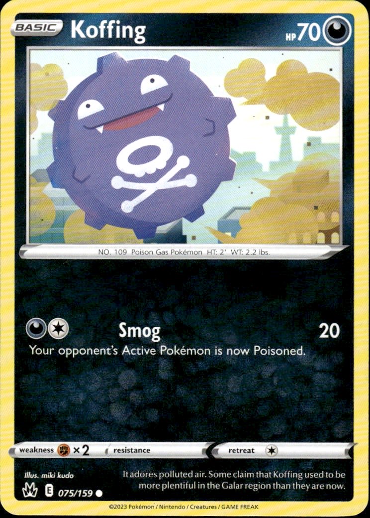 Koffing | Crown Zenith #75 [Normal]