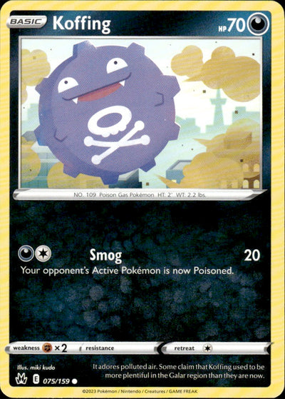 Koffing | Crown Zenith #75 [Normal]