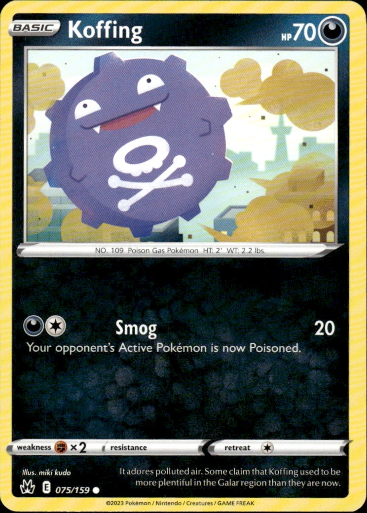 Koffing | Crown Zenith #75 [Normal]