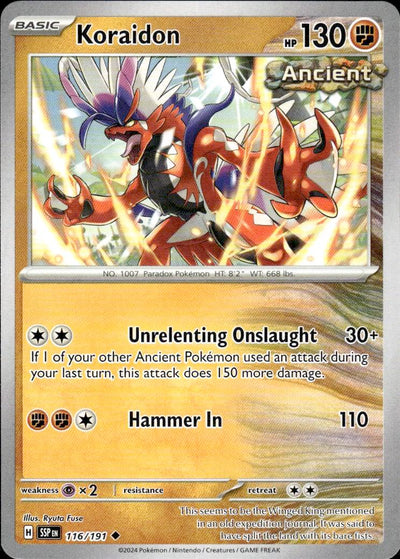 Koraidon | Surging Sparks #116 [Normal]