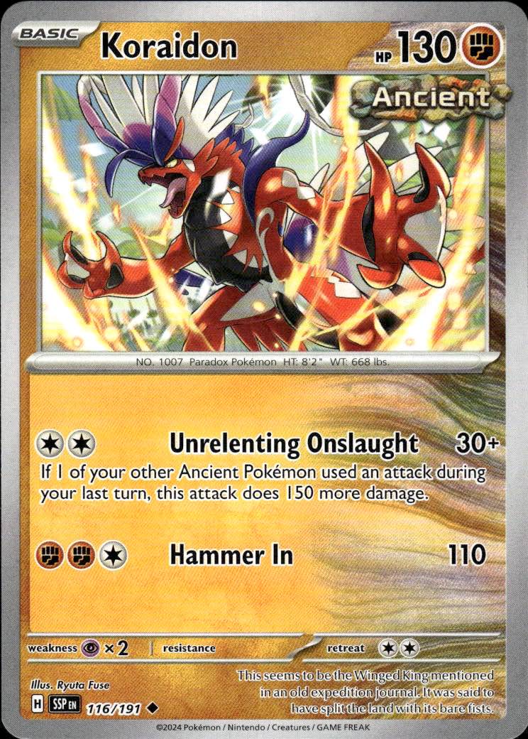 Koraidon | Surging Sparks #116 [Normal]