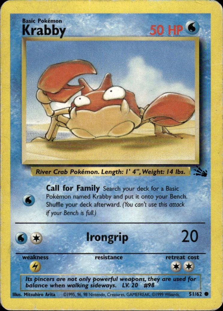 Krabby | Fossil #51 [Normal]