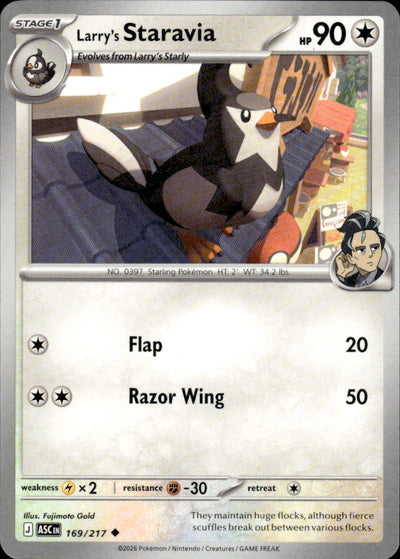 Larry's Staravia | Ascended Heroes #169 [Normal]